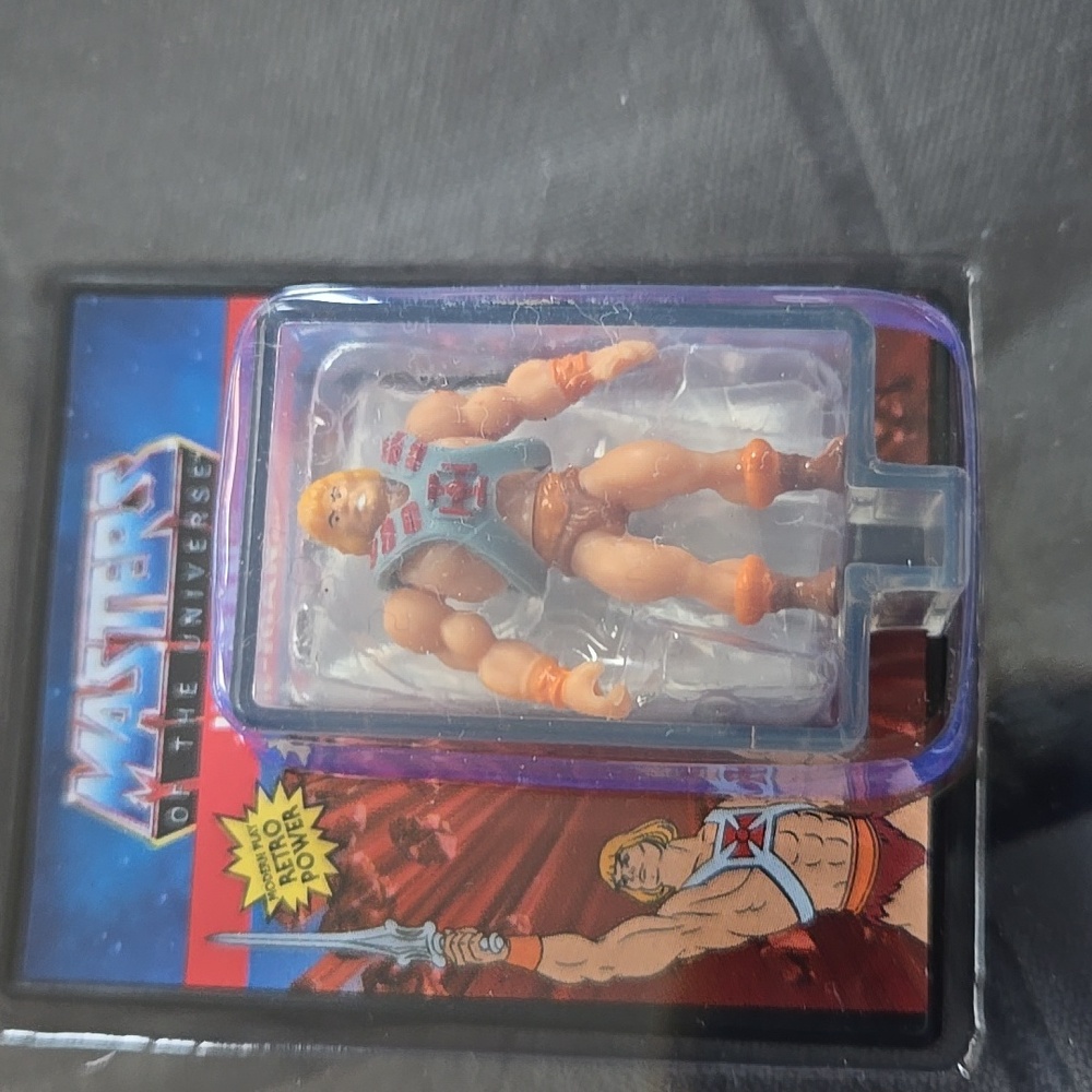 Set Of 7 World’s Smallest Masters of the Universe Micro Action Figure Set